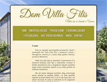 Tablet Screenshot of domvillafilis.ba